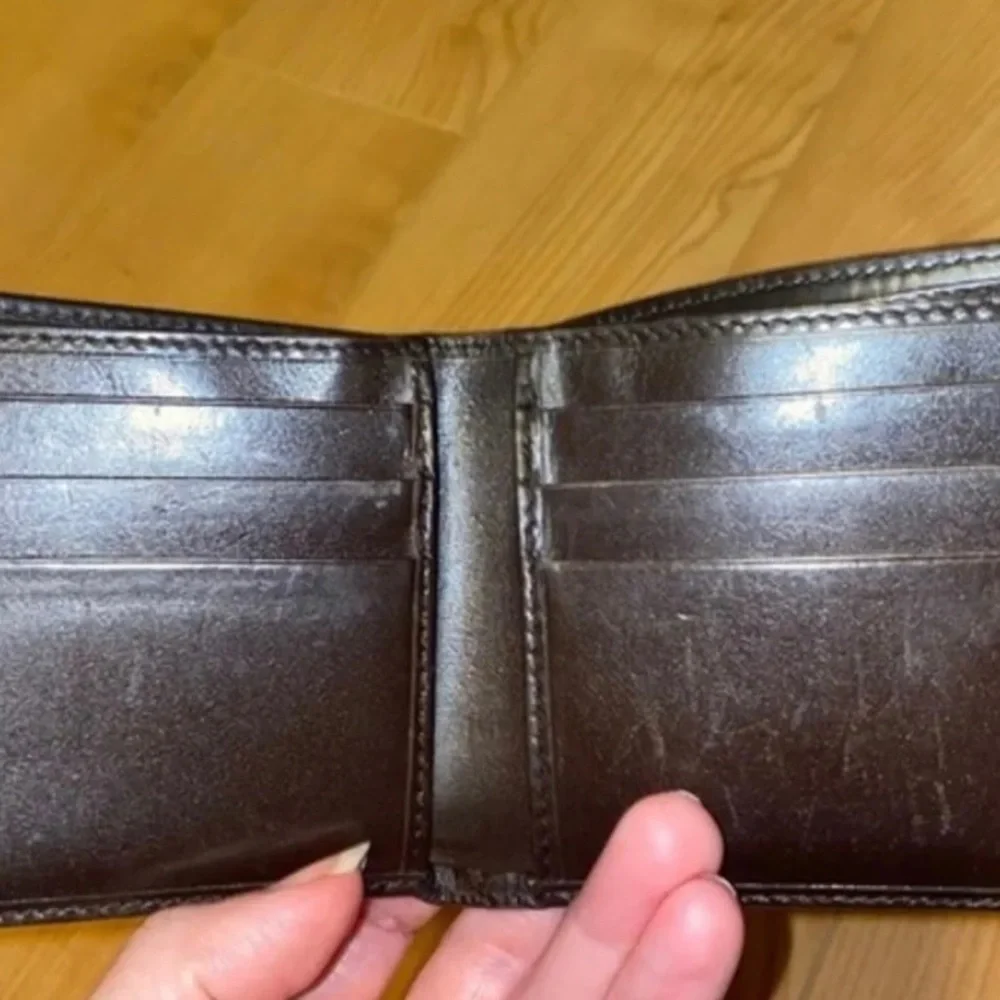 Gucci Monogram Canvas Bifold Wallet